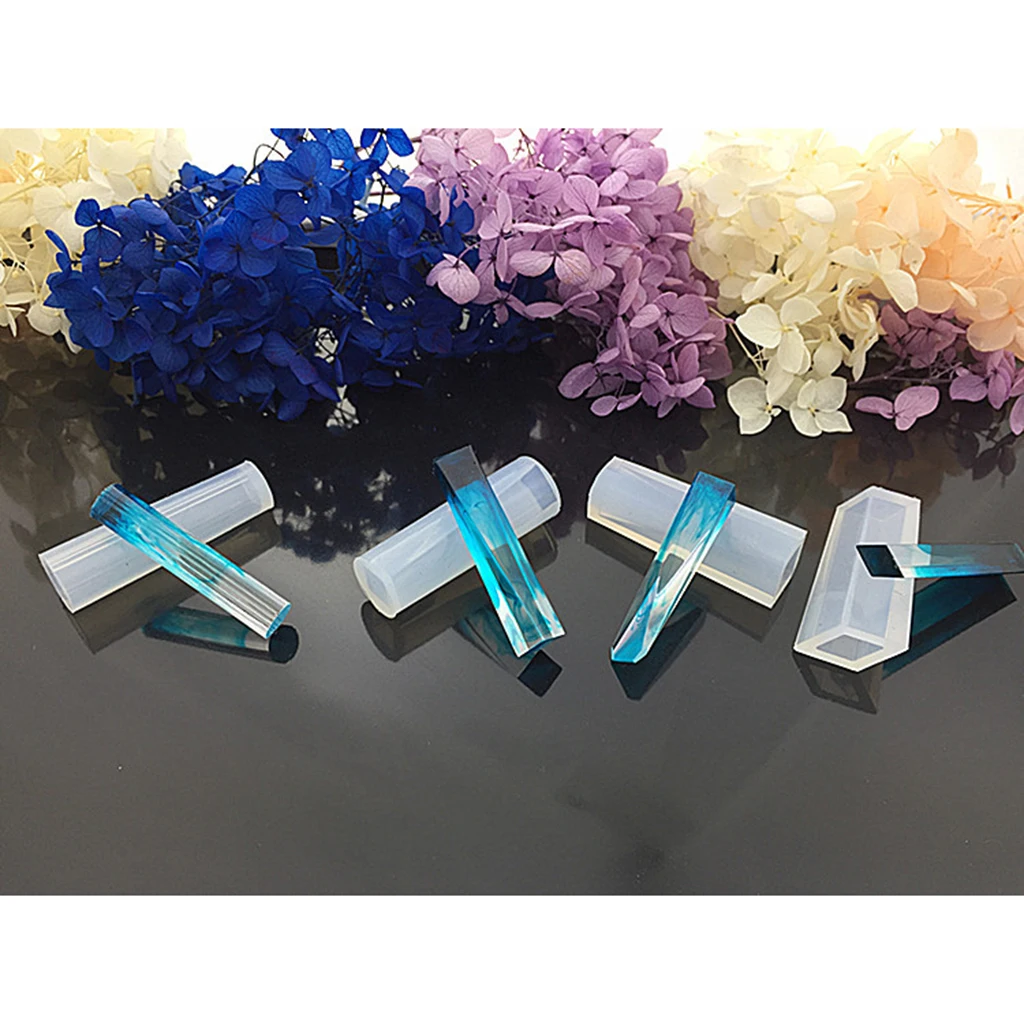 5 стилей DIY кулон Жидкая силиконовая Форма Смола ювелирные изделия формы ручной