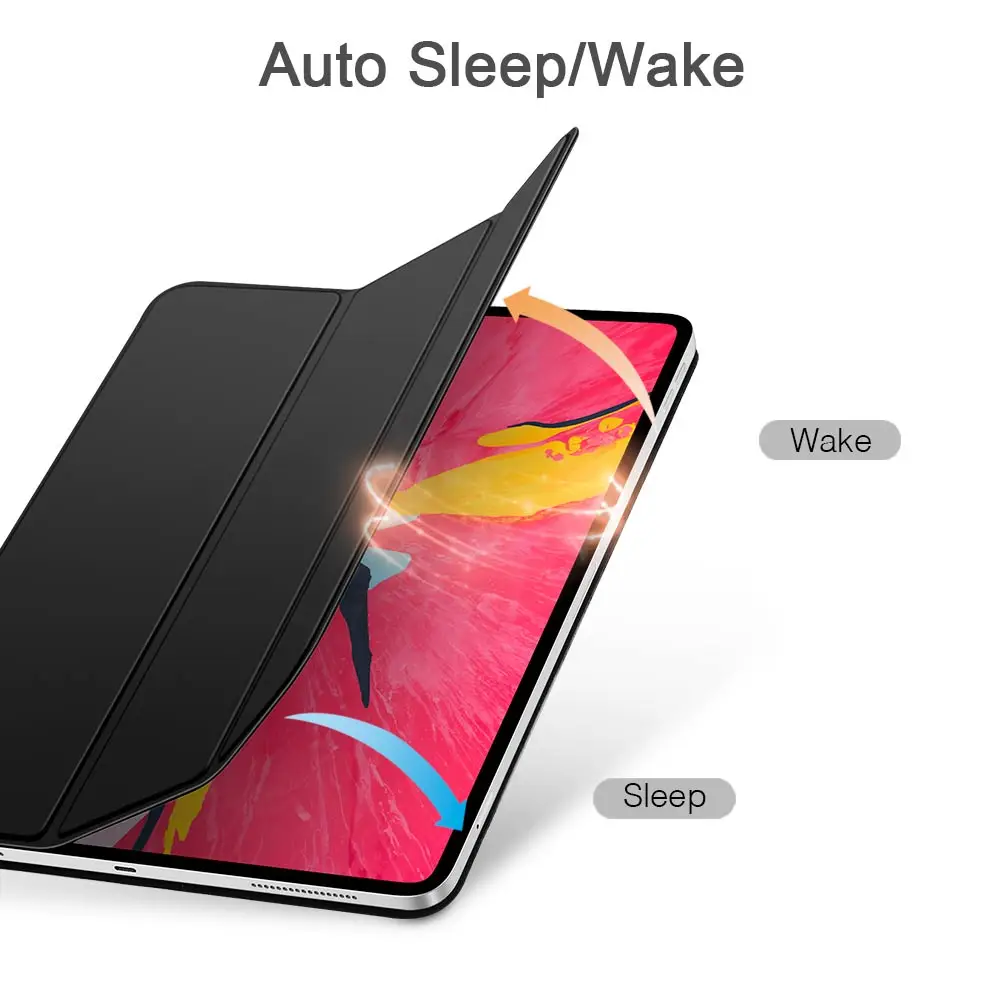 Магнитный чехол ESR для iPad Pro прорезиненный подставка в три сложения 12 9 дюйма