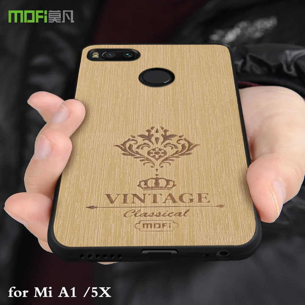 MOFi оригинальная задняя крышка для Xiaomi mi A1 силиконовый чехол ТПУ Xio mi противоударный чехол Conque для Xiaomi mi 5X полная защита корпуса