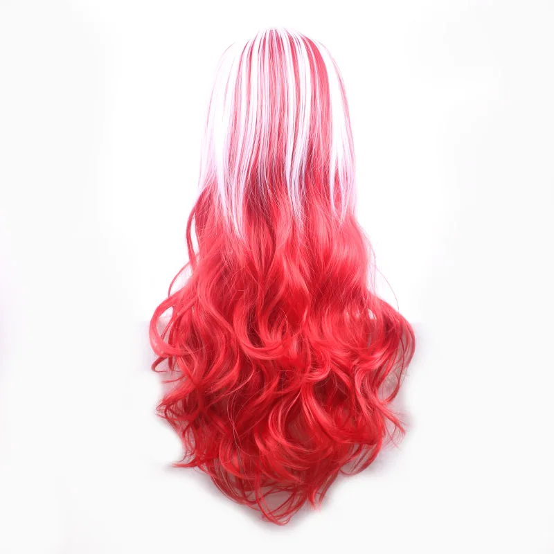Парик женский длинный синтетический с эффектом омбре Модный дешевый для костюма