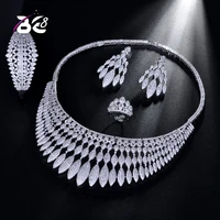 be 8 luxury aaa cubic zirconia bridal jewelry sets for women 2018 christmas gift new 4pcs jewelry set accessories s191