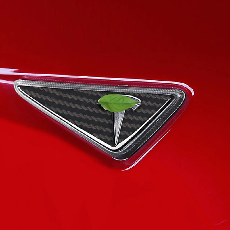 Модификация подходит для Tesla модель S X Лист наклейки из нержавеющей стали модифицированные декоративные наклейки