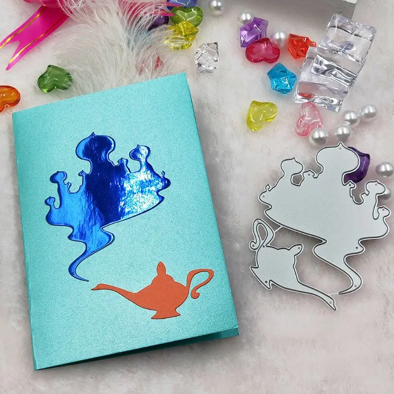 Чайник металлический режущий штампы трафарет для скрапбукинга &quotсделай сам&quot