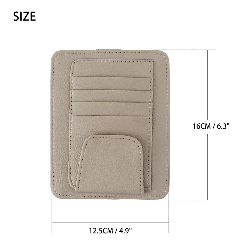 Автомобильный органайзер для солнцезащитных козырьков Onever сумка хранения