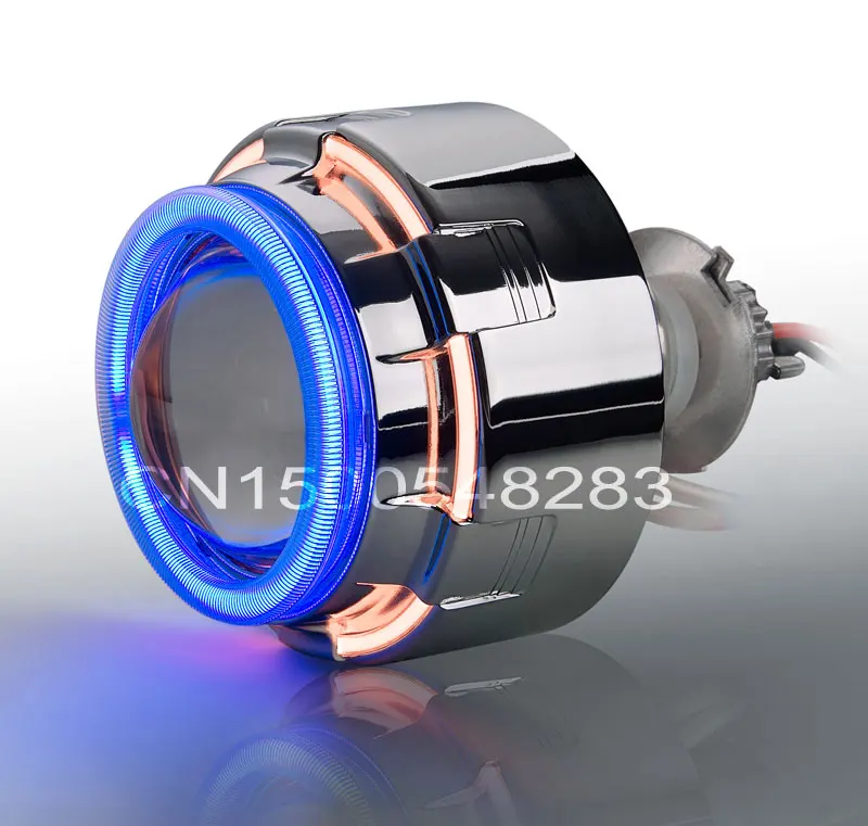 3 дюйма bi xenon HID объектив проектора H1 H7 H4 H13 9007 9005 9006 двойной угол глаз автомобиля