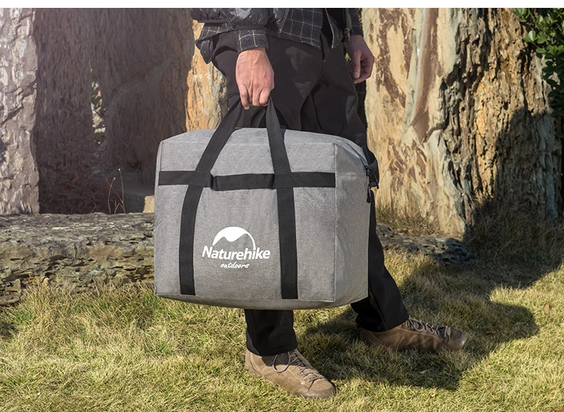 Naturehike 45L 100L дорожная сумка для хранения сумки большой Ёмкость сумка Для женщин Для мужчин Складные сумки унисекс Чемодан путешествия Сумки NH17S021-L