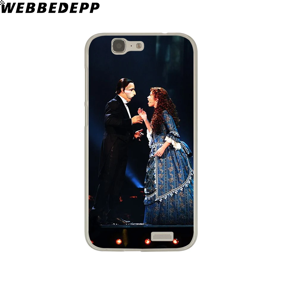 Чехол для телефона WEBBEDEPP The Phantom of the Opera для huawei P30 P20 Pro P smart Y7 Y9 P10 P9 Lite / P8 Lite