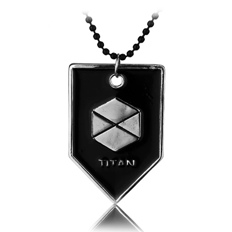 PS4 игра Destiny судьба ожерелье Охотник WARLOCK TITAN письмо логотип сплав кулон для мужчин