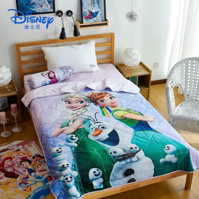 Disney Аутентичные HD 3D активная печать мультфильм Микки Маус одеяла, покрывала постельные принадлежности детские кровати дома спальни украшения