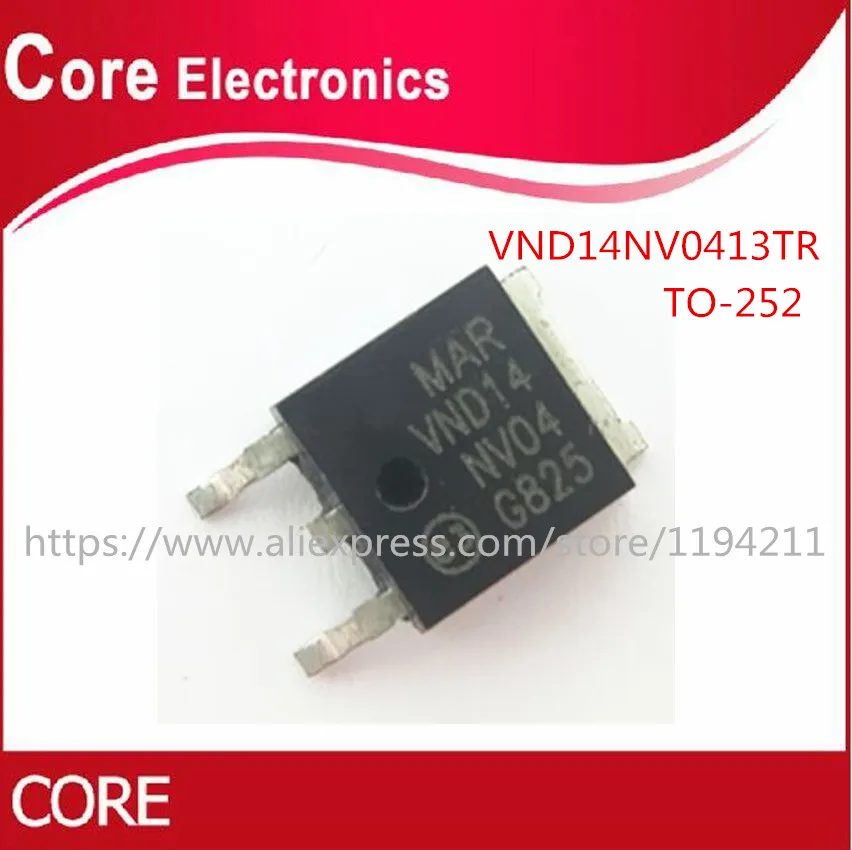 100 шт./лот VND14NV0413TR VND14NV04 14NV04 VND14NV04TR|Интегральные схемы| |