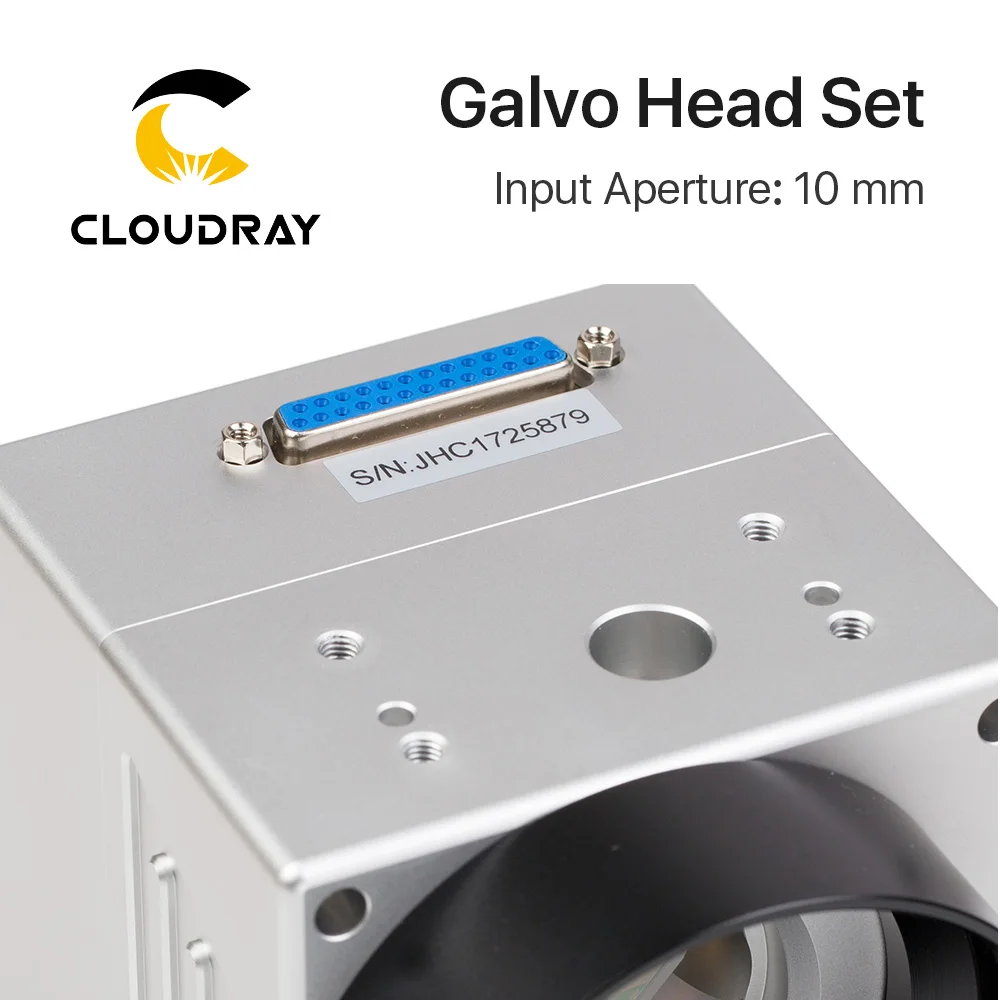 Волоконный лазер Cloudray 1064 нм высокоскоростной сканирующий гальванический сканер