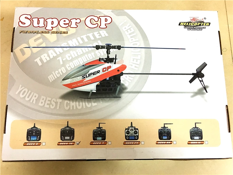 Walkera Super CP 6CH 3D RC вертолет с передатчиком DEVO 7 2 4 Ghz RTF | Игрушки и хобби