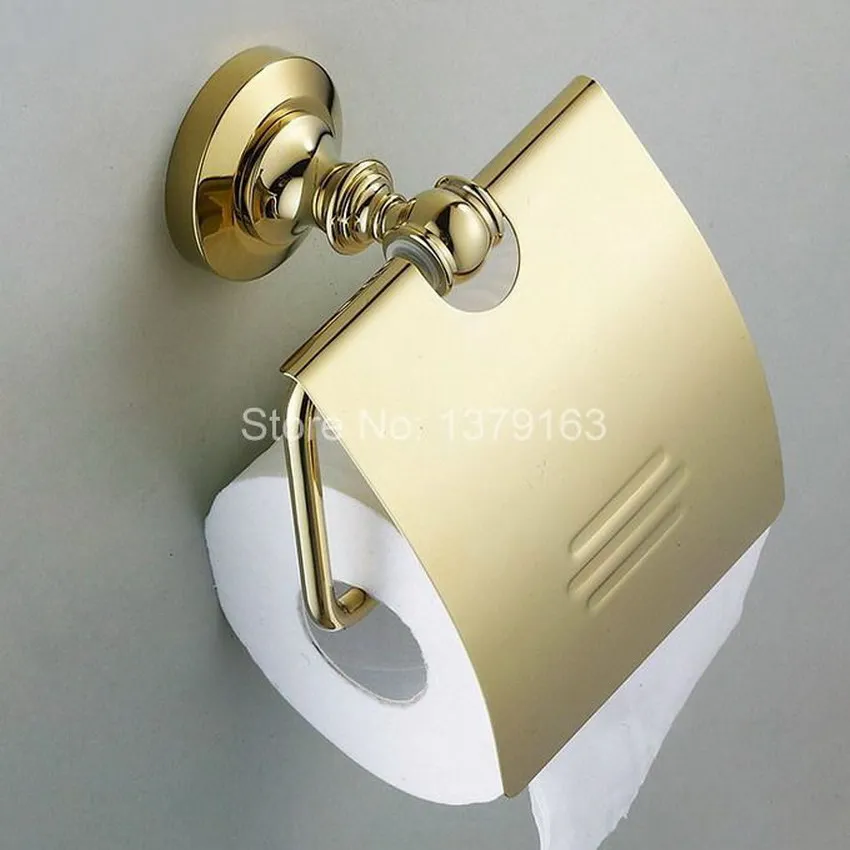 Бесплатная доставка! Роскошный позолоченный полированный латунный настенный