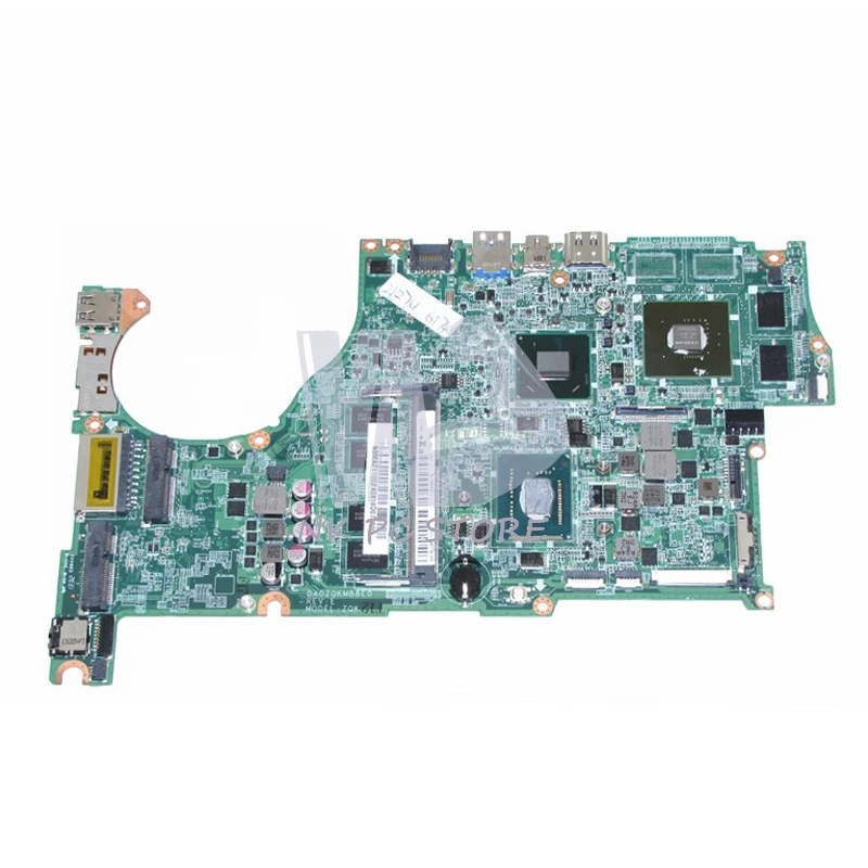 NOKOTION NBMAZ11002 NBMAZ11002 для acer aspire V5-572 V5-572G Материнская плата ноутбука DA0ZQKMB8E0 2127U Процессор DDR3 GT740M GPU