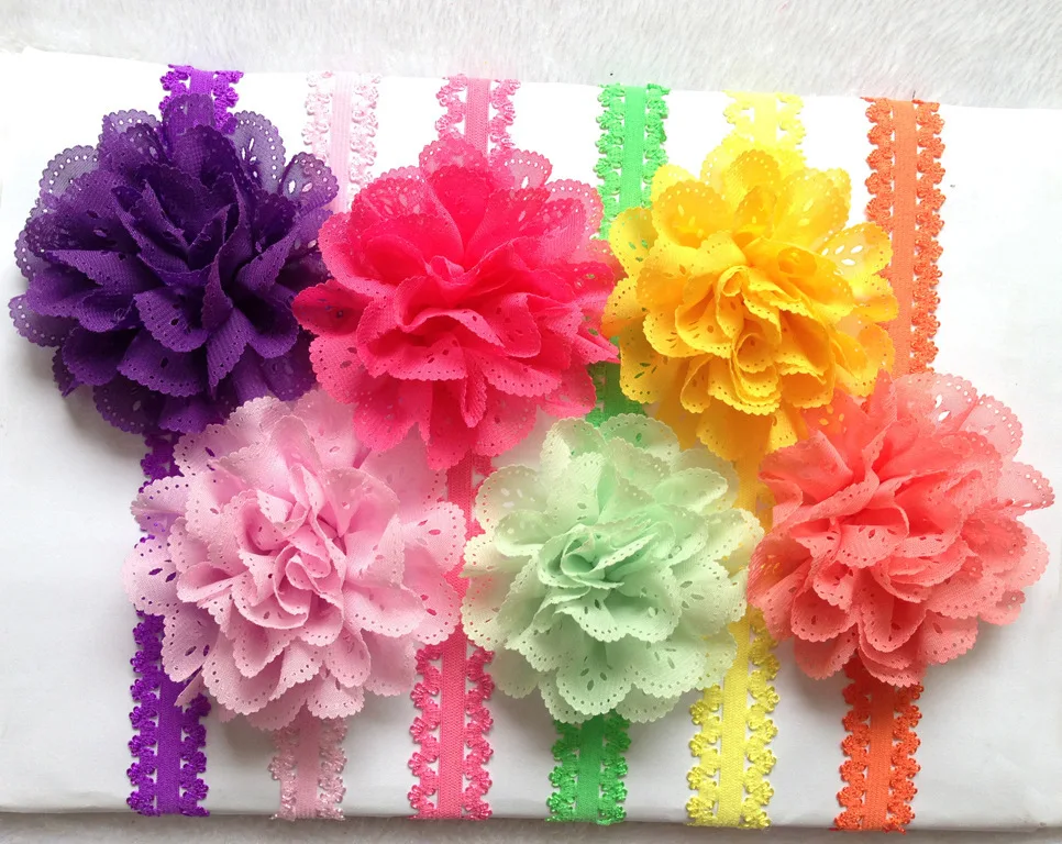 

2014 Новое поступление детская Кружевная повязка для волос с цветами для девочек повязки на голову аксессуары для волос для девочек фотография Реквизит 60 шт./лот