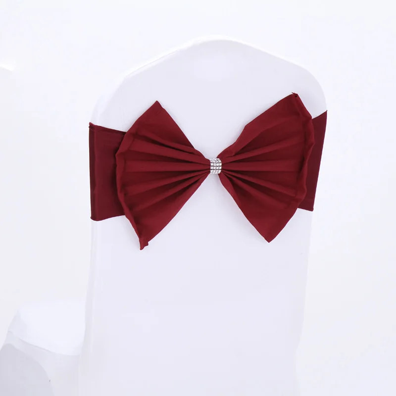 100 шт./лот галстук бабочка из полиэстера и хлопка браслеты со стразами чехол для