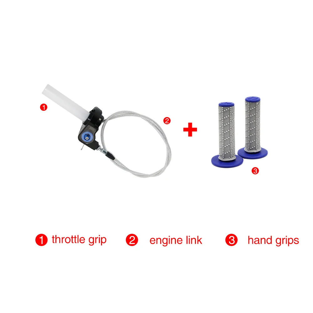 Ручка Дроссельной заслонки ZSDTRP для мотоцикла 22 мм быстрая закрутка газовая