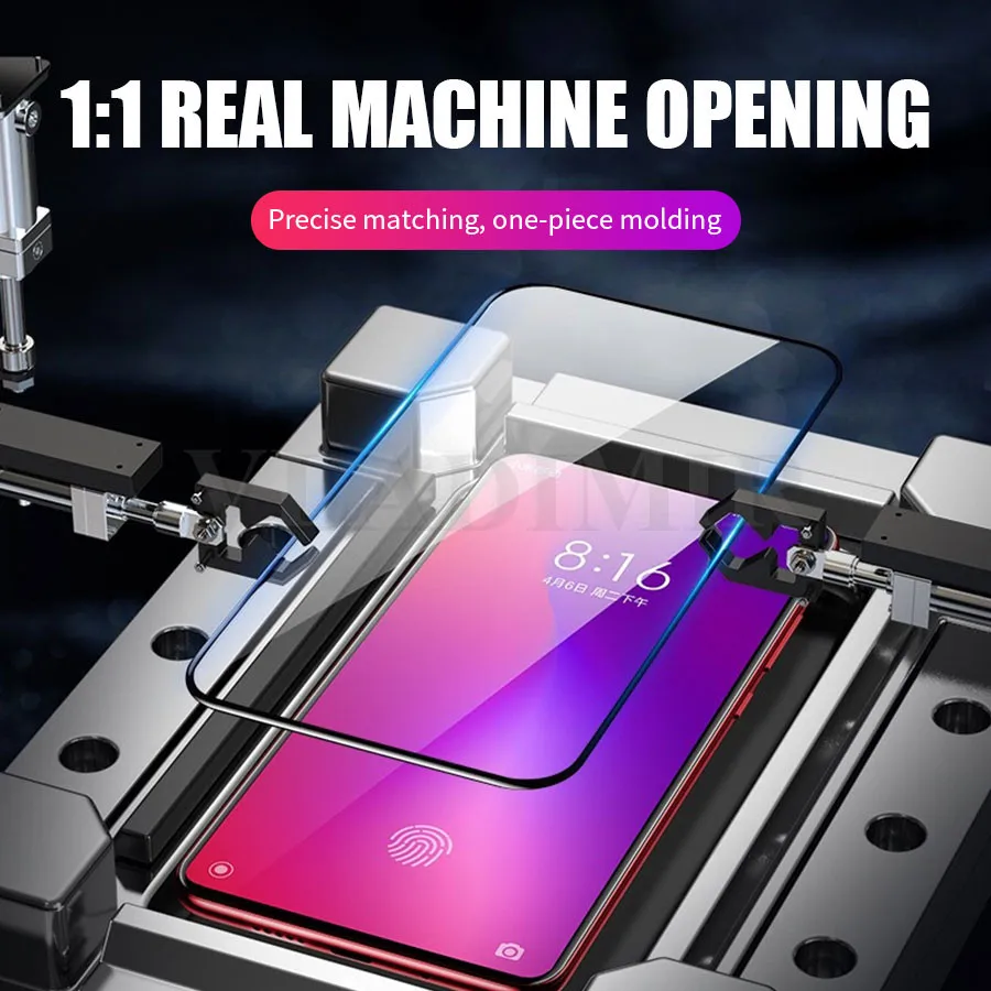 6D Full Glue Cover Tempered Glass For Xiaomi Mi 9T Redmi K20 Pro Protective Film CC9e CC9 Screen Protector | Мобильные телефоны и