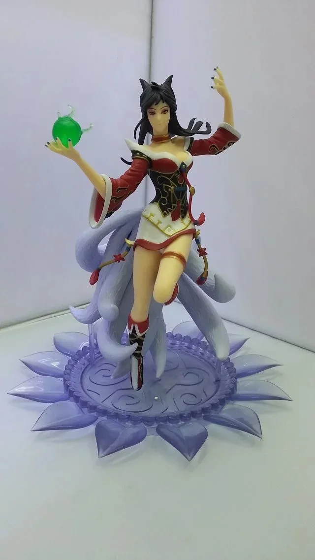 Экшн фигурки из ПВХ 22 см Ahri the Nine Tailed Fox|pvc action figure|model toynine tails |