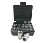 Набор гнездовых насадок Milda, 14 шт.компл. E Torx Star, 12, 38, 14 дюйма, привод E4-E24, ручные инструменты для ремонта, высокое качество