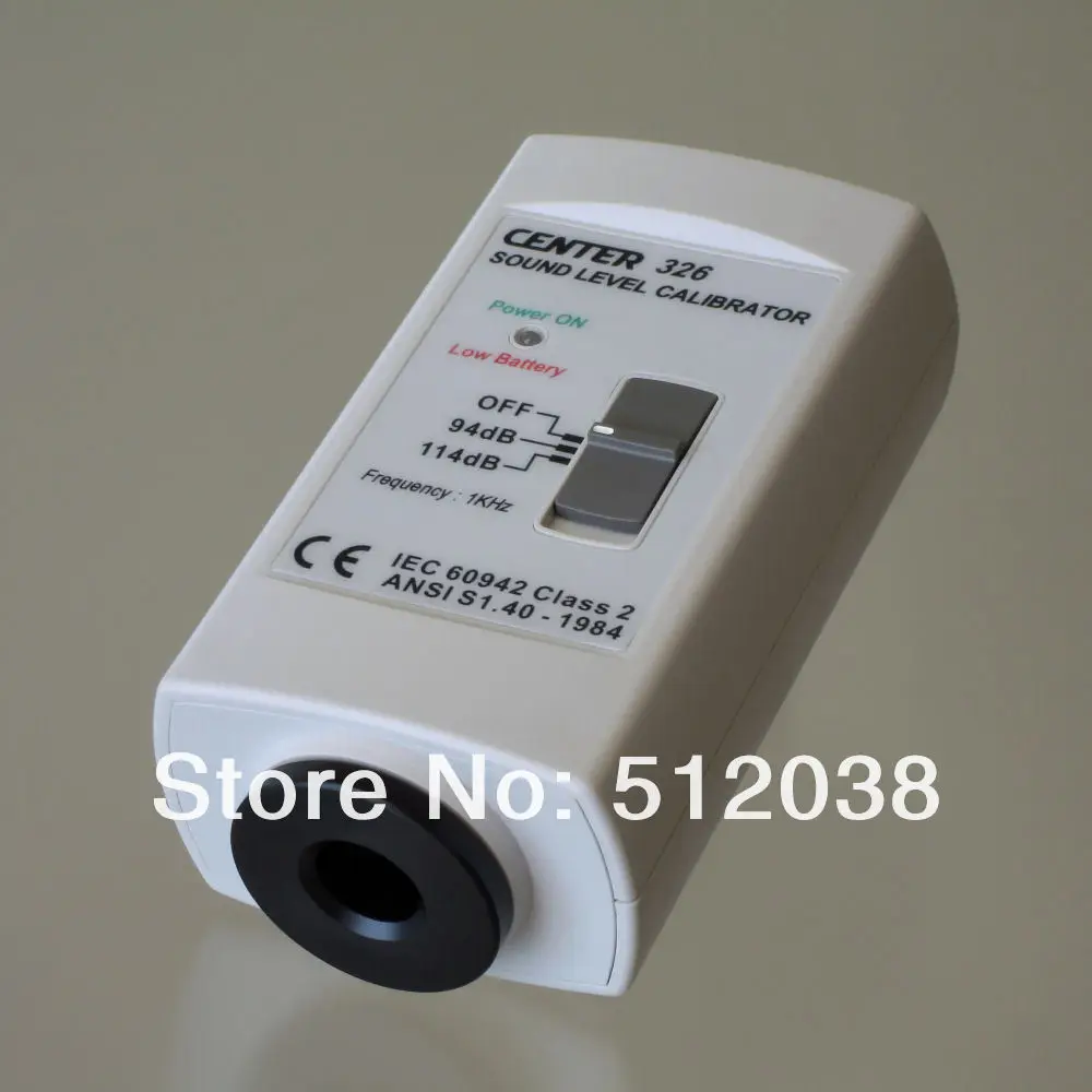 

CENTER-326 Sound Level Calibrator (1KHz)