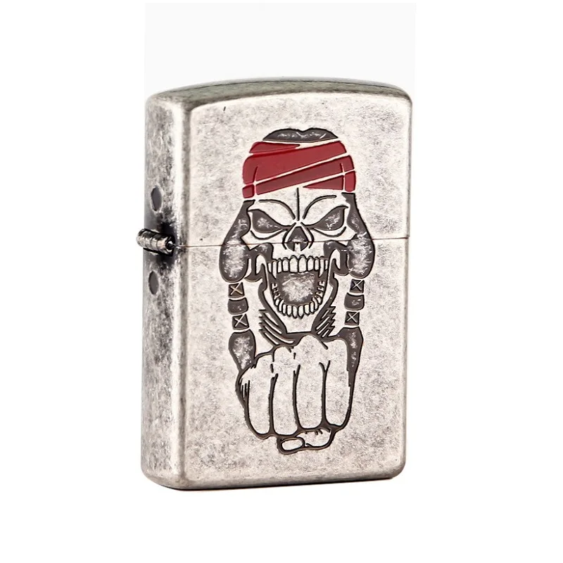 Шлифовальная Зажигалка металлическая керосиновая масляная Ветрозащитная