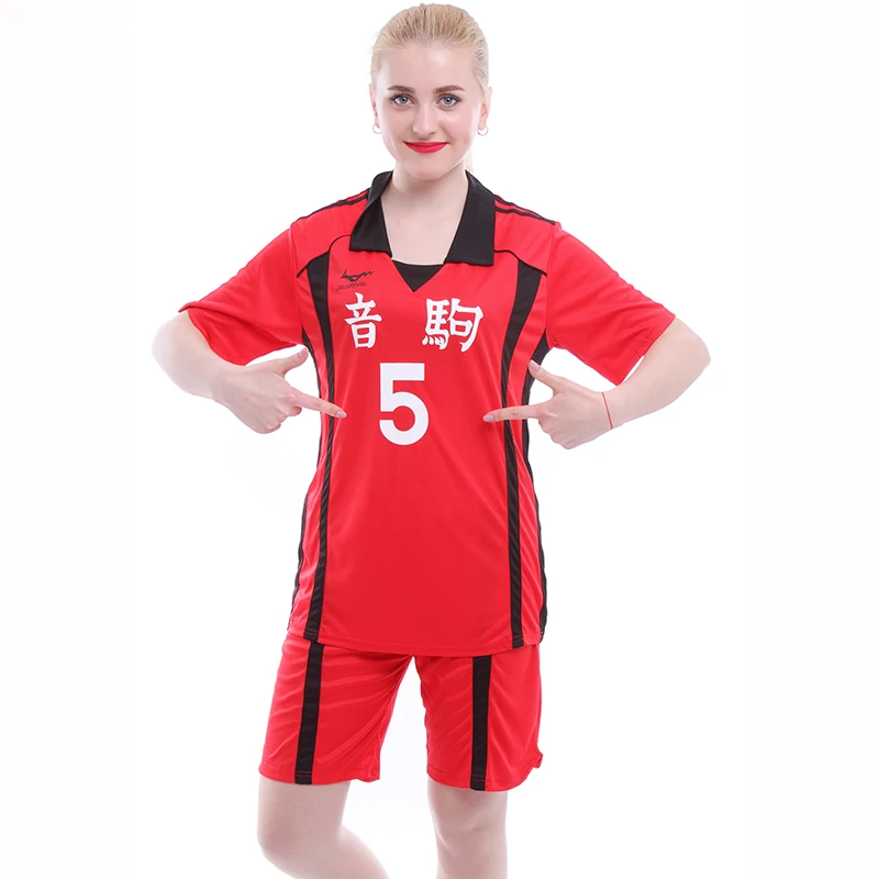Аниме Haikyuu Nekoma школьная форма волейбольная команда Джерси Kuroo Tetsurou/Kozume Kenma Horn Косплей Костюм Спортивная одежда