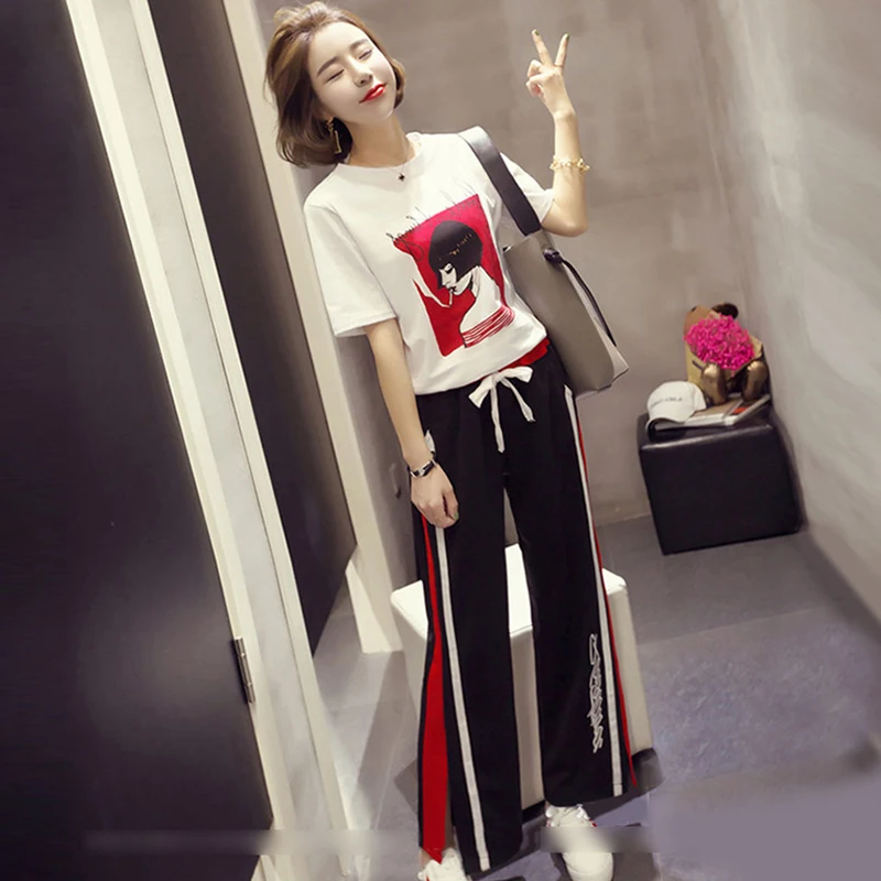 Женский Повседневный Спортивный костюм RUGOD повседневный комплект из 2 предметов