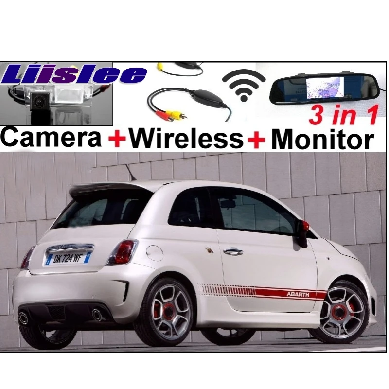 Liislee специальная автомобильная камера беспроводной сигнал + зеркальный монитор