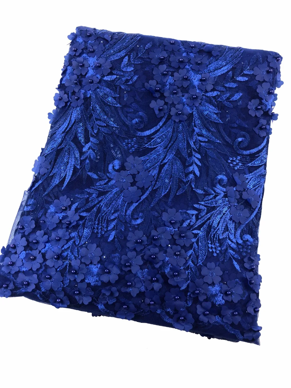 High Quality Guipure African Lace Fabric 2018 Sequins Mesh French Net Embroidery Applique Nigerian Fabrics A727-3 | Дом и сад