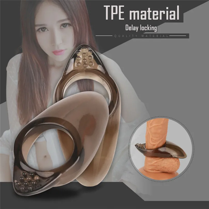 Пара влюбленных сексуальные игры двойное кольцо для мужчин мужской Мягкий