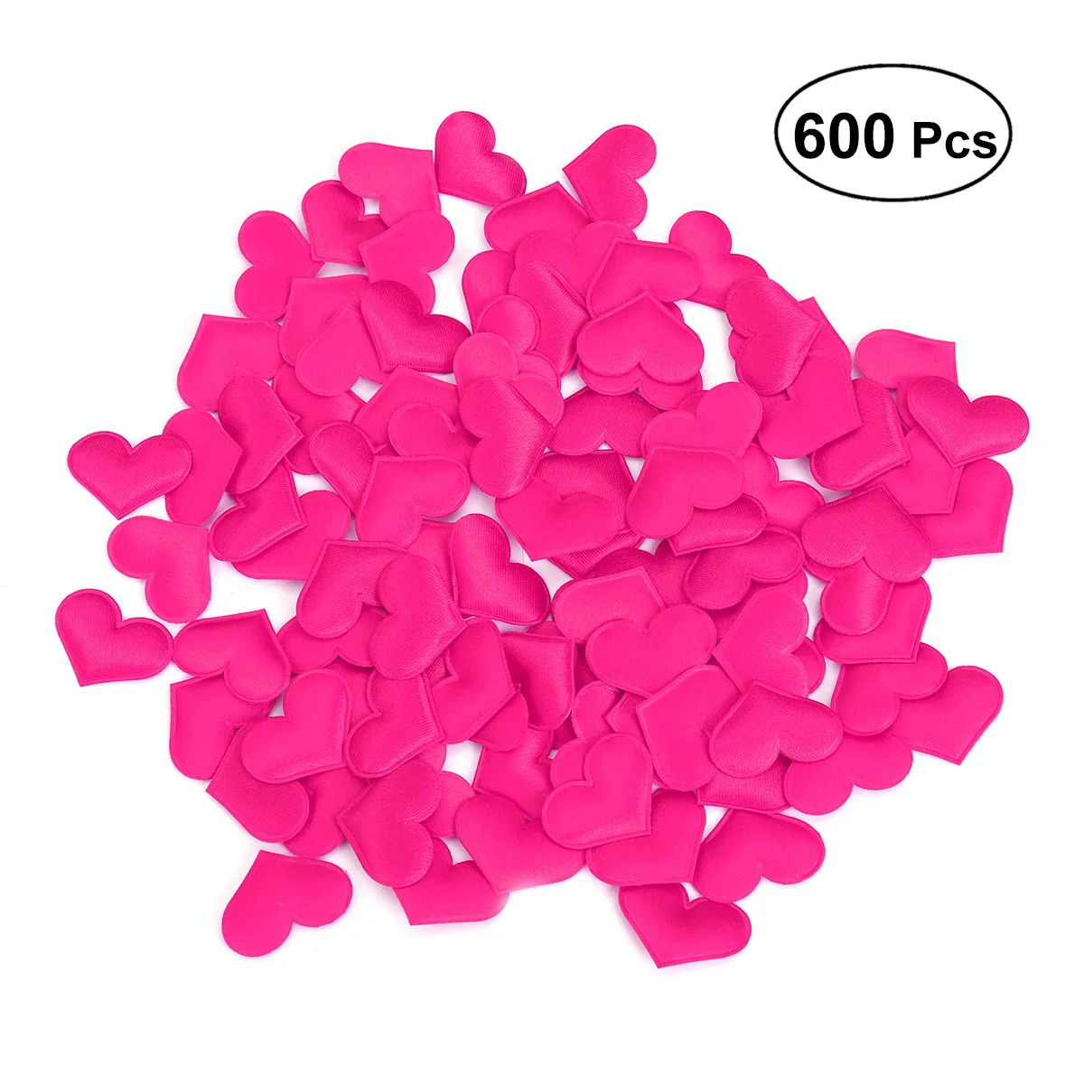 Rosy 600 шт Искусственные лепестки любовь, Сердце, свадьба, лепестки вечерние поставки Petalos De Rosa De Boda свадебные аксессуары - Цвет: Rosy