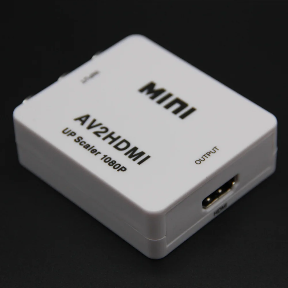 RCA To HDMI-compatible Adapter 3 Converter Cable Adaptor CVBS Composite Video Audio 1080P Aux Adapters For TV AV PC | Электроника