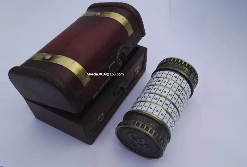 Развивающие игрушки Изысканная деревянная коробка посылка металлический