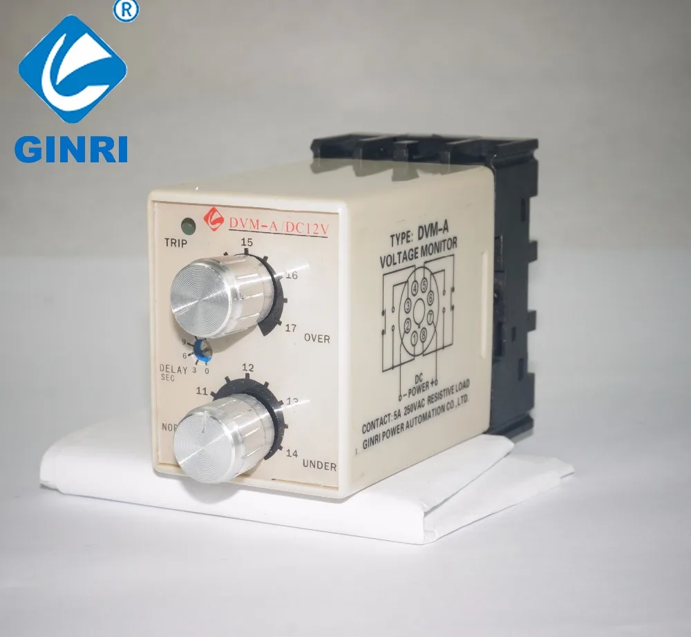 GINRI DVM-A Регулируемый DC более под Напряжение реле контроля | Обустройство дома