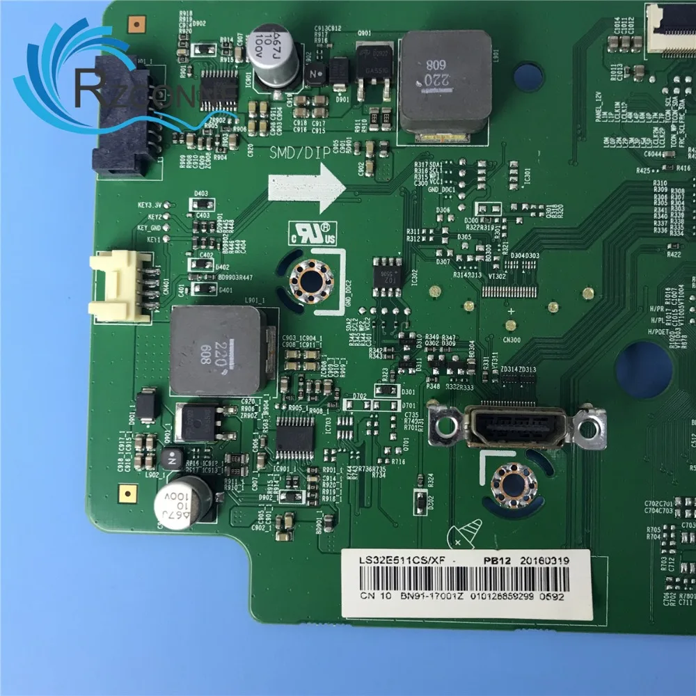 Основная плата карты питания для Samsung S32E511C BN41 02476 02476B BN91 17001Z LS32E511CS/XF