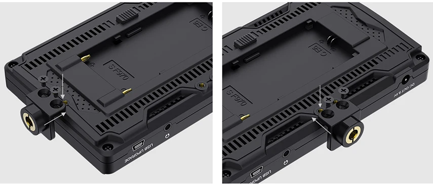 FEELWORLD S55 5,5 дюймов для однообъективной цифровой зеркальной фотокамеры монитор камеры 4K HDMI lcd ips HD 1280x720 дисплей монитор поля 8,4 в DC Выход для Nikon Sony Canon
