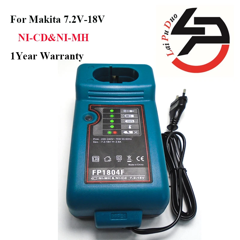 Сменное зарядное устройство для электроинструмента аккумуляторов Makita DC7100 DC711