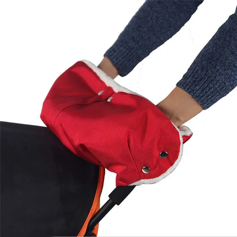 2020 Baby Stroller Accessories Winter Warm Waterproof Pram Hand Muff Carriages Glove Buggy Clutch on A | Мать и ребенок