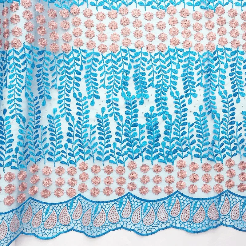 Бисерные новейшие Африканские кружева 2018 высококачественные розовые пурпурные