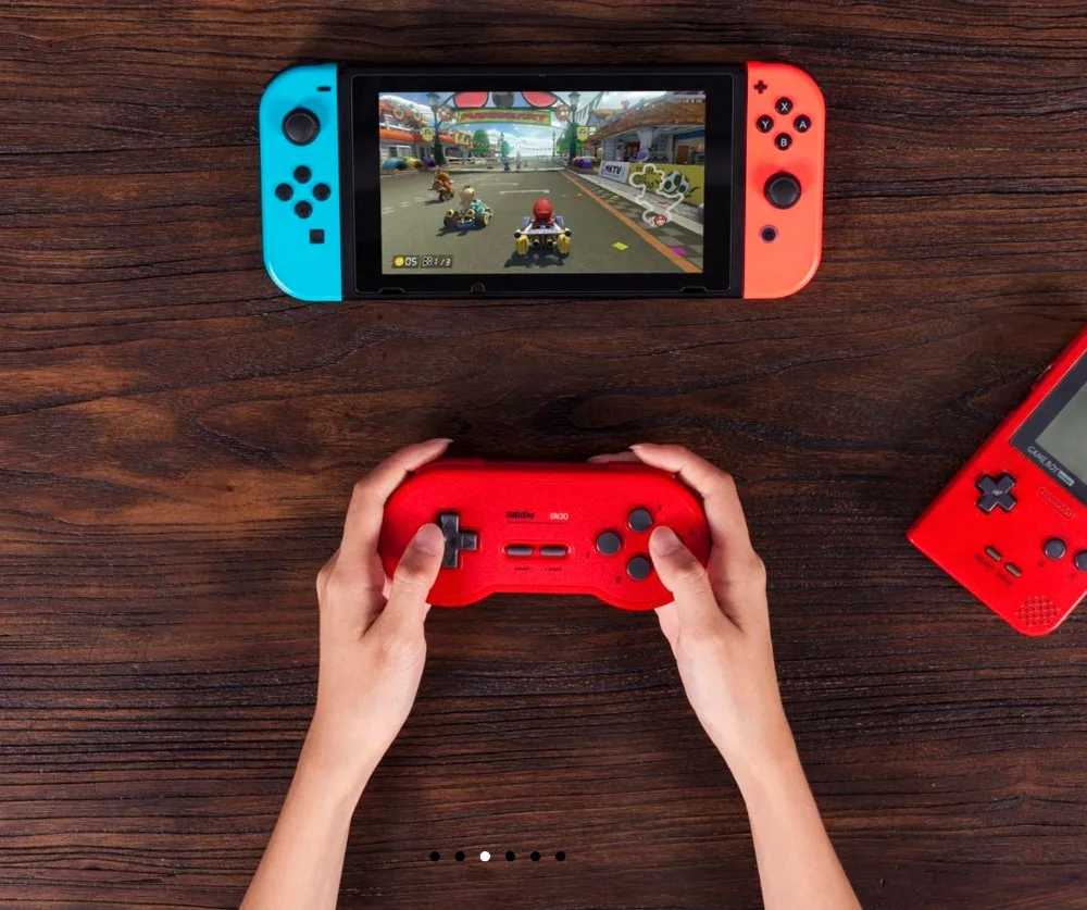 2020 8bitdo SN30 геймпад беспроводной контроллер Bluetooth Джойстик для Nintendo переключатель