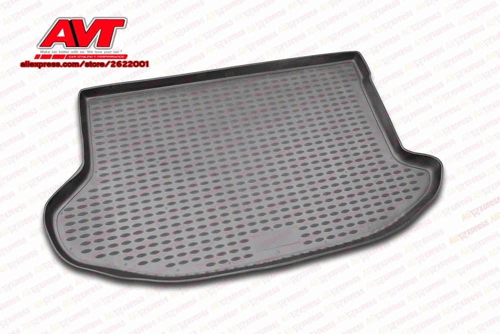 Trunk mats for Subaru Impreza 2008- hatchback 1 pcs rubber rugs non slip interior car styling accessories | Автомобили и