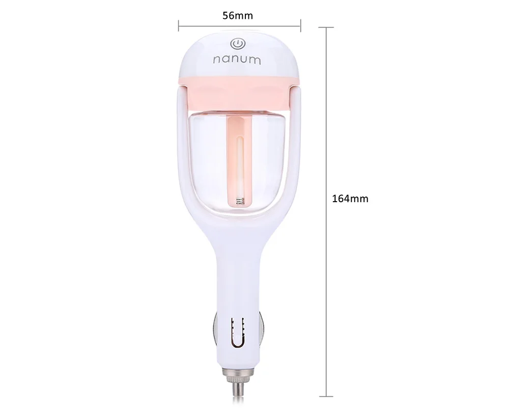 Portable Mini Car Aromatherapy Humidifier Styling 12V Vehicle Air Cleaner Purifier Essential Oil Diffuser Purify | Автомобили и
