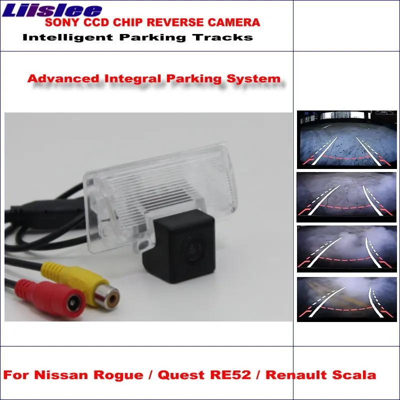 

Интеллектуальная задняя камера для Nissan Rogue / Quest RE52 / Renault Scala 2008 ~ 2015 парковочные дорожки Bakc Up CAM HD SONY CCD