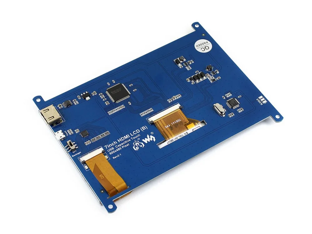 Raspberry pi 3 ЖК-дисплей сенсорный экран 7 дюймов HDMI lcd(B), поддерживает различные системы
