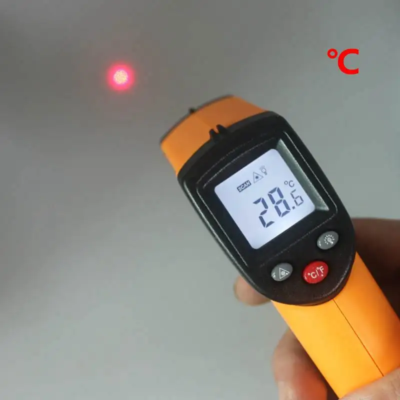 -50~330C Degree GM320 Digital Non-Contact Infrared Thermometer IR Laser Temperature Meter Electronic Pyrometer Point Gun | Инструменты