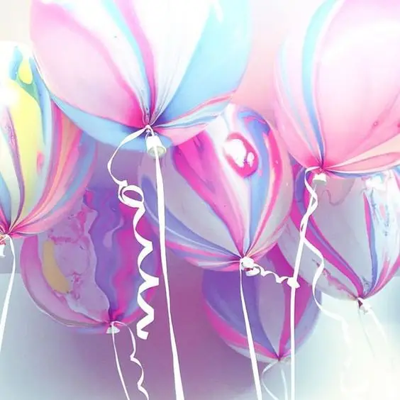 

10pcs 10inch Marble Agate Rainbow Round Latex Balloon Wedding Decor Birthday Party baby shower Supplies