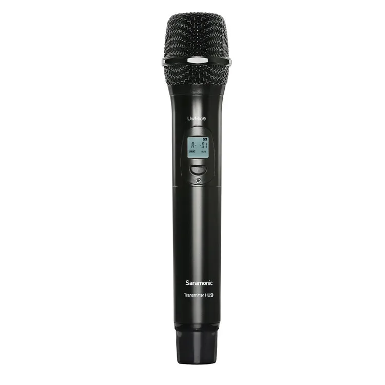 Saramonic UWMIC9 UHF видео трансляции интервью петличный беспроводной микрофон системы для Canon Nikon DSLR камеры sony видеокамеры