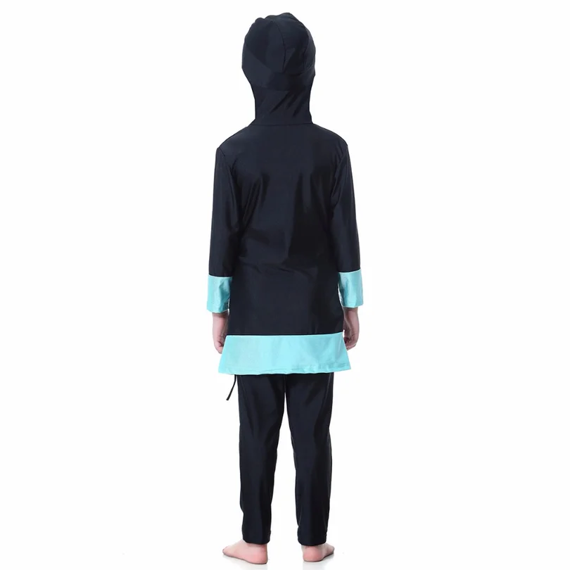 Скромные Исламская плюс Размеры девушка бренд maillot de bain Мусульманский купальник