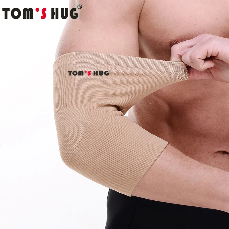 1 пара с рукавами до локтя на площадку Поддержка защиты Tom рисунком обнимающих
